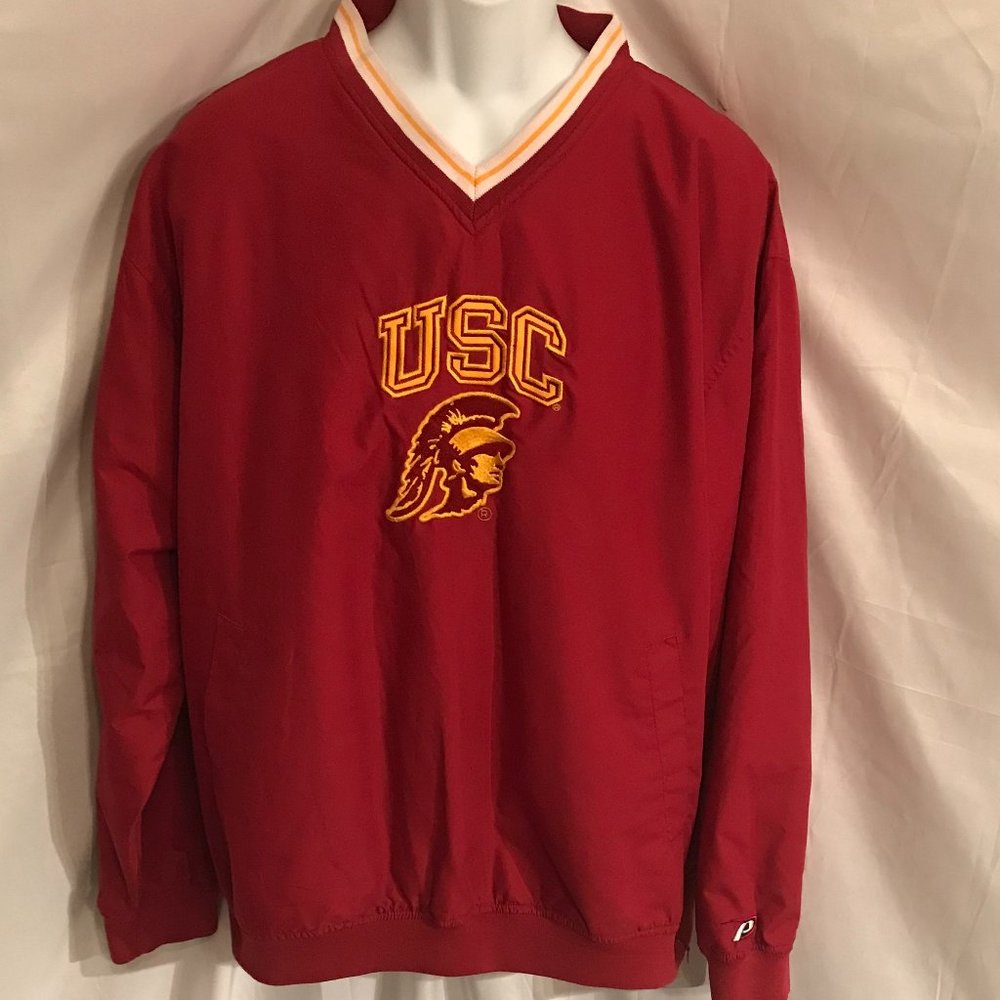 Pro Player University Of Southern California USC Pullover Shirt/Jacket #105